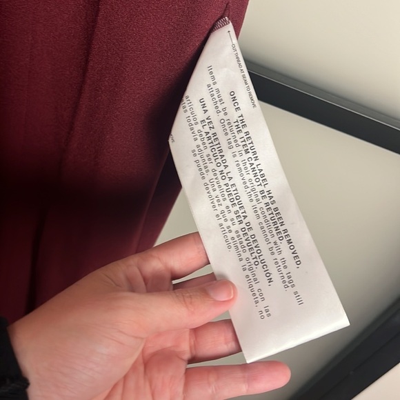 NWT Dress The Population Iris V-Neck Side Slit Gown Size Medium - Picture 5 of 12